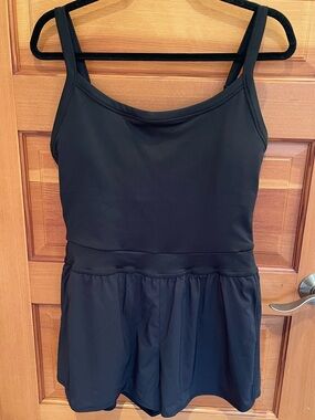 Black Activewear Romper - size L - NWT